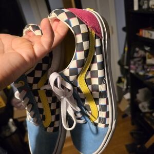 Vans Multicolor Checkered Sneakers